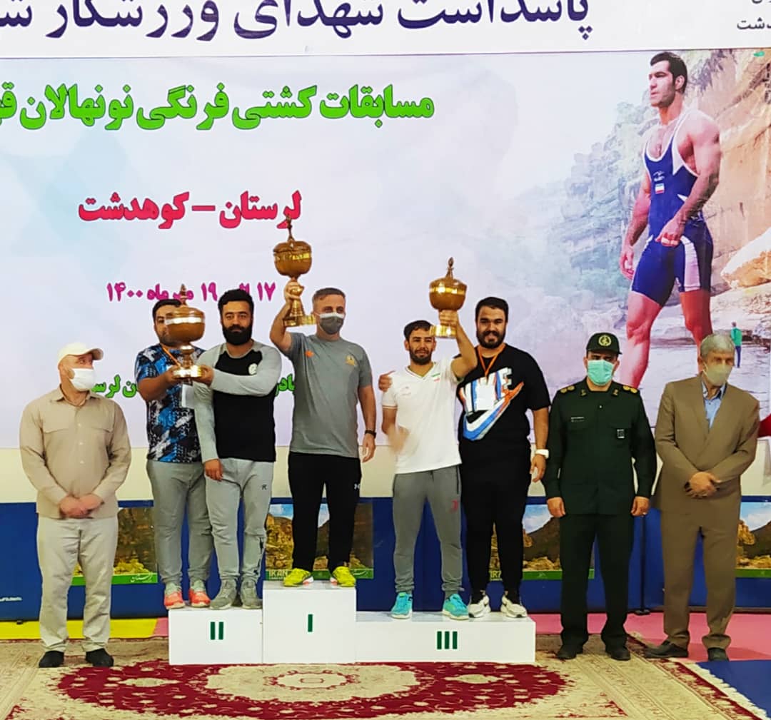 قهرمانی خوزستانی ها در کشتی نو نهالان کشور/ لرستان با کسب یک مدال طلا ششم شد
