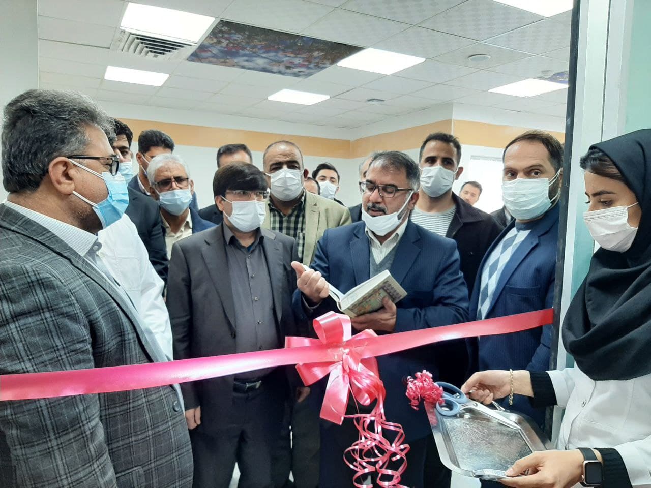 افتتاح دپارتمان زنان و زایمان بیمارستان شهید رحیمی خرم آباد ￼ 