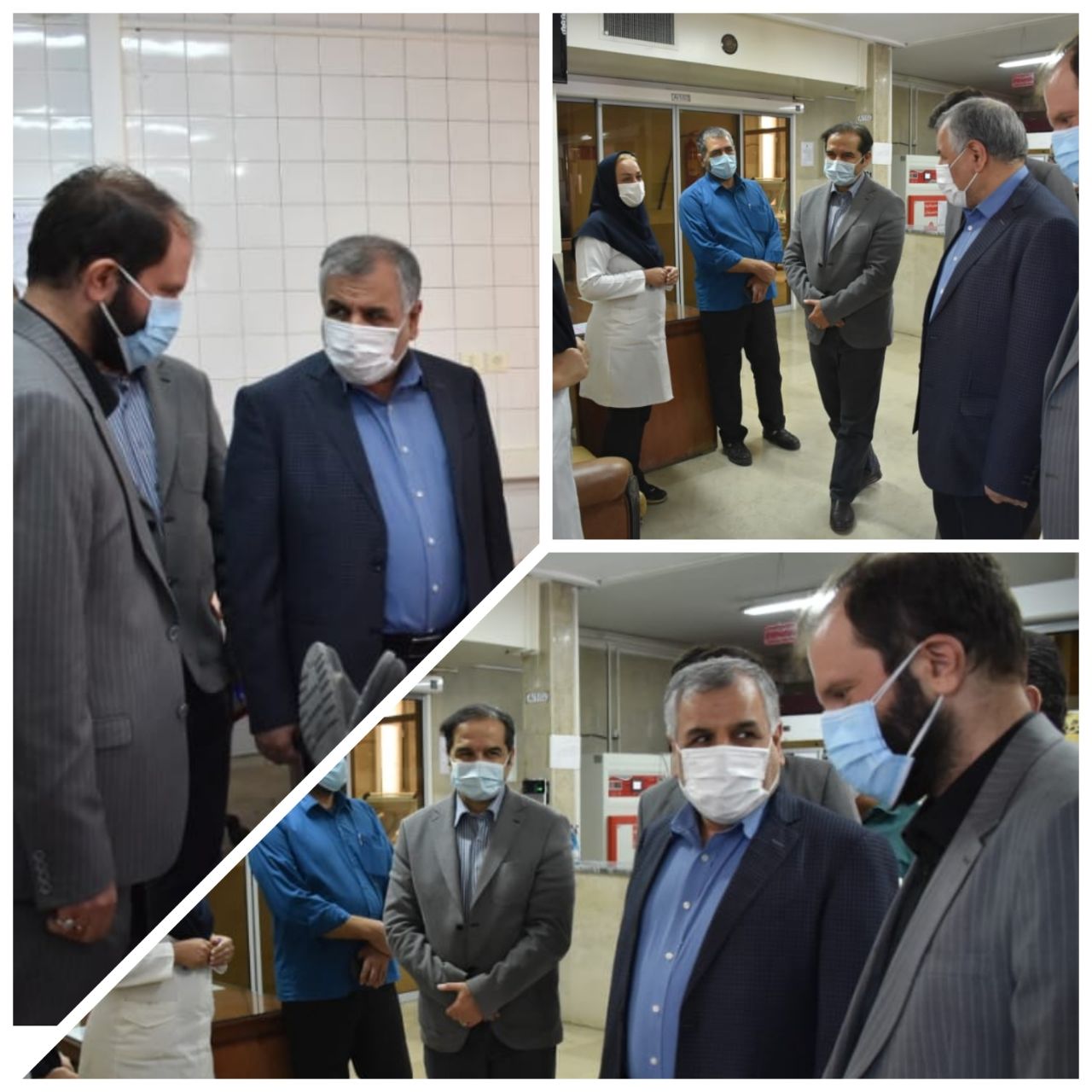 بازدید مدیر عامل سازمان انتقال خون ایران از پایگاه شهید جوانمرد بروجرد