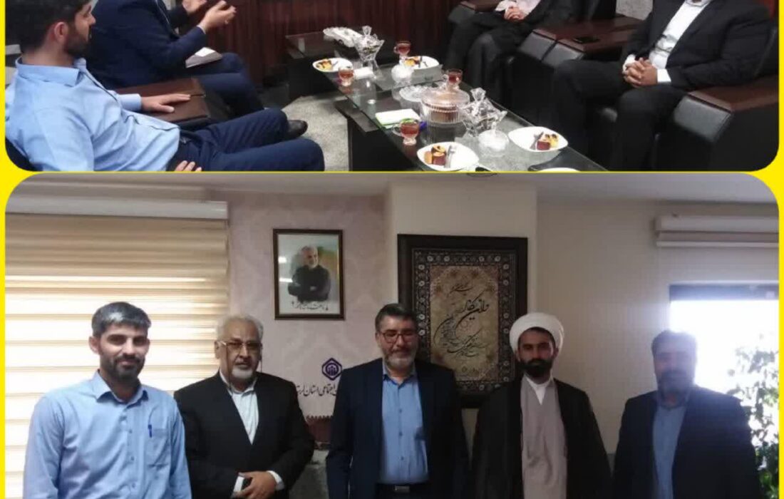 نشست مدیر درمان تامین اجتماعی استان با مسئولین مجمع مطالبه گران شهرستان خرم آباد