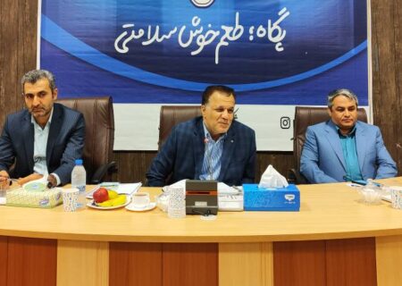 نشست رئیس هیئت مدیره صنایع شیر ایران با مدیران شرکت شیر پاستوریزه پگاه لرستان