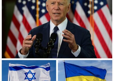 آمریکا بسته حمایتی به اسرائیل و اکراین داد