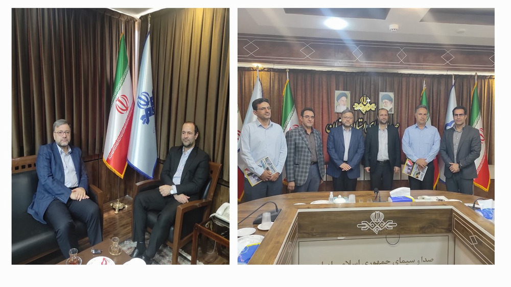 تجلیل مدیرعامل برق لرستان از مدیرکل صدا و سیمای لرستان