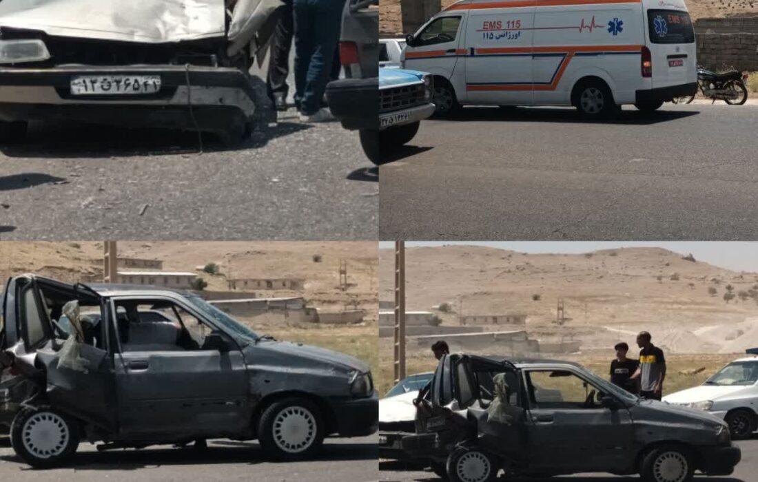 تصادف در محور پلدختر به دره شهر