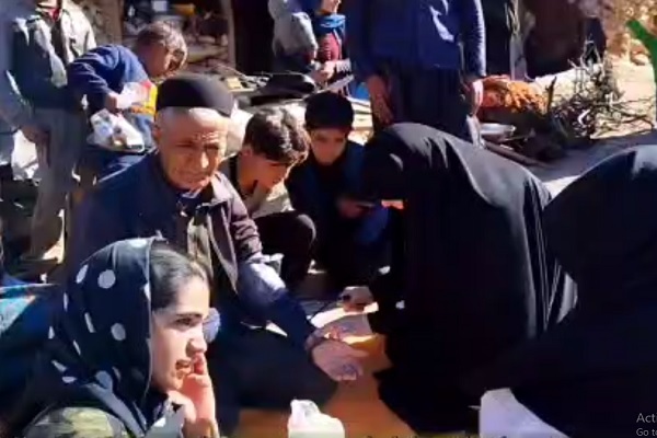 اعزام تیم پزشکی به روستای دورافتاده لیروک با بالگرد