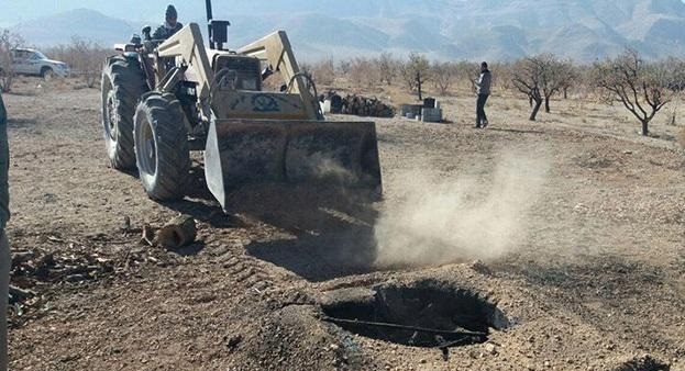 انسداد ١۲۴ حلقه چاه غیرمجاز در استان لرستان