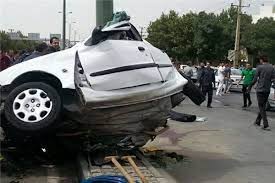 تصادف با تیر چراغ برق جان ۲ نفر در خرم آباد را گرفت