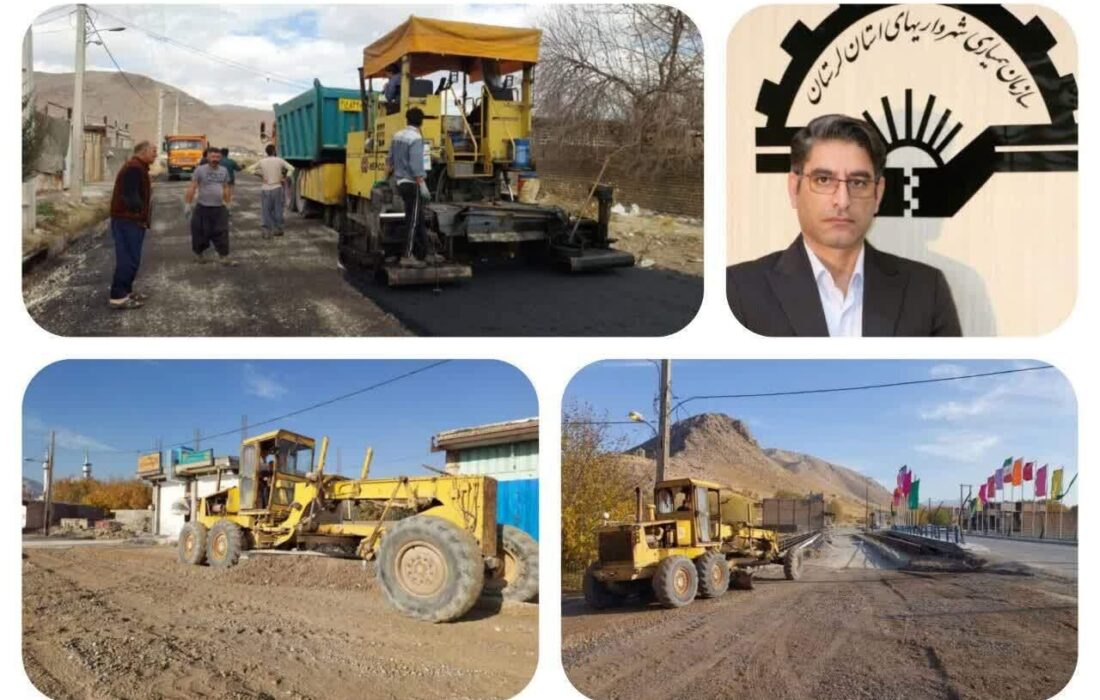پایان عملیات بهسازی و آسفالت معابر بیرانشهر