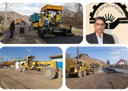 پایان عملیات بهسازی و آسفالت معابر بیرانشهر