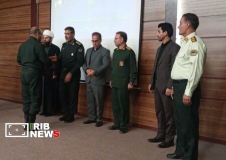 معارفه فرمانده انتظامی شهرستان چگنی