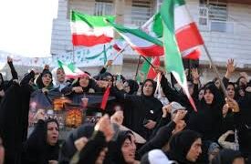 میدان داری جان فدایان لرستانی در ایستگاه ۱۲۳ سنگر خیابان