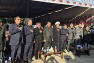 تجدید عهد لرستانی ها با ولایت در مراسم وداع با رهبر شهید امت