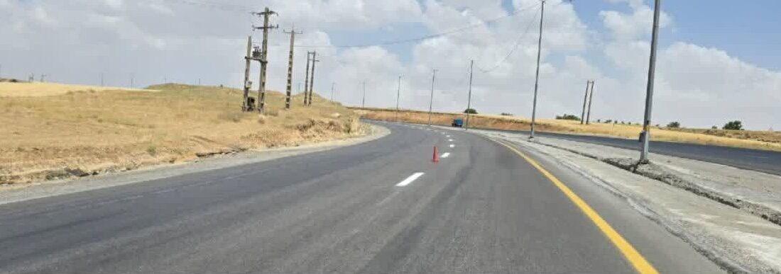 خط کشی ۱۷ کیلومتر از مسیر تردد زائران اربعین در بروجرد