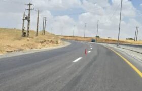 خط کشی ۱۷ کیلومتر از مسیر تردد زائران اربعین در بروجرد