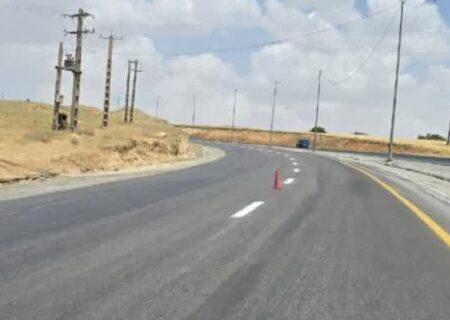 خط کشی ۱۷ کیلومتر از مسیر تردد زائران اربعین در بروجرد
