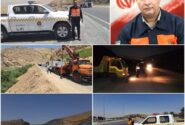 استقرار ۴۸ گشت راهداری در محورهای مواصلاتی لرستان