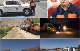 استقرار ۴۸ گشت راهداری در محورهای مواصلاتی لرستان