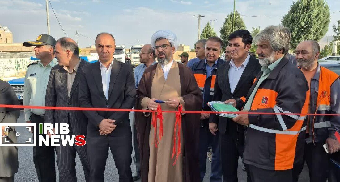 افتتاح ۱۴ کیلومتر روکش آسفالت در محور الیگودرز خمین