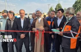 افتتاح ۱۴ کیلومتر روکش آسفالت در محور الیگودرز خمین