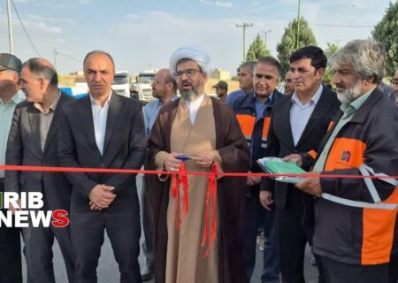 افتتاح ۱۴ کیلومتر روکش آسفالت در محور الیگودرز خمین