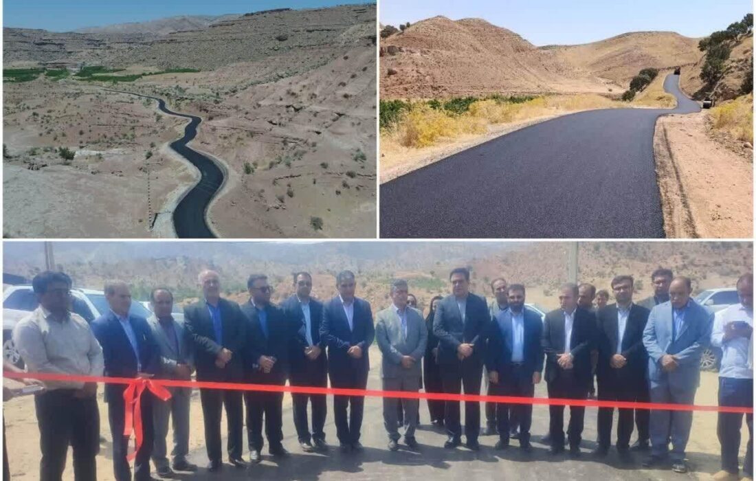 افتتاح و کلنگ زنی ۹ طرح راهداری در معمولان لرستان
