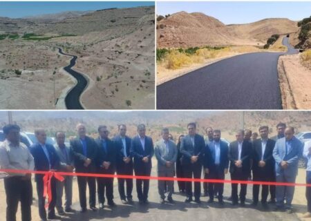 افتتاح و کلنگ زنی ۹ طرح راهداری در معمولان لرستان