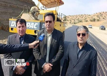 آغاز عملیات روکش آسفالت «واریانت چنار» در کوهدشت