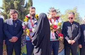 استقبال از ۱۴ ورزشکار و مربی لرستانی در مسابقات پارا آسیایی ناگویا ژاپن